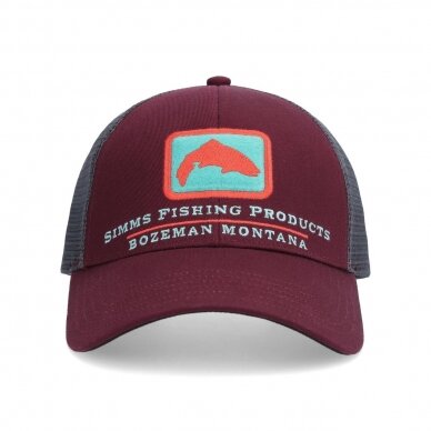 Fish It Well Forever Small Fit Trucker Simms smaller size 4