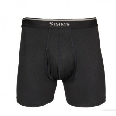 Трусы Боксеры Нижнее Белье Simms Cooling Boxer Brief Carbon 3