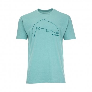 T-shirt Trout Outline Simms 2024 18