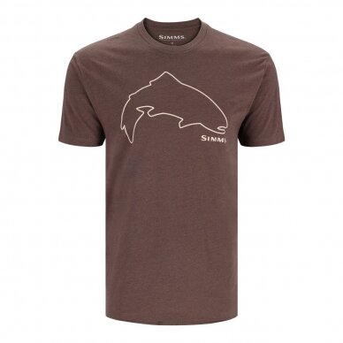 T-shirt Trout Outline Simms 2024 20