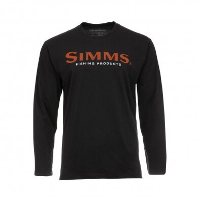 Simms Logo Shirt long sleeves 14