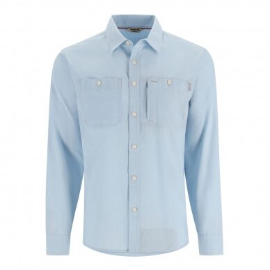 Рубашка Cutbank Chambray Shirt Simms  6