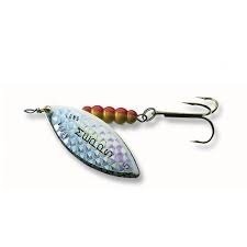 Spinner Mepps Aglia Long rainbow/redbow made in France 27