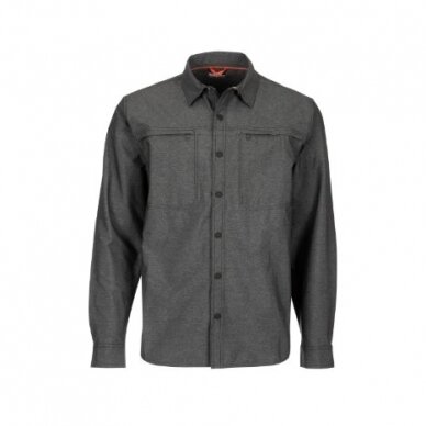 Рубашка Stretch Woven Shirt Carbon разпродажа 6