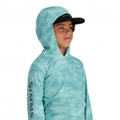 Bliuzonai vaikams nuo saulės Kid's Solar Tech Hoody su kapišonu 1