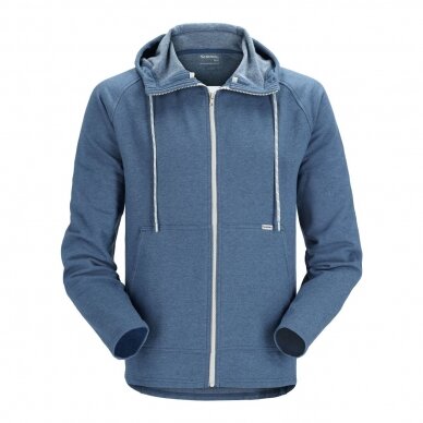 Vermilion hoody full zip Simms 1