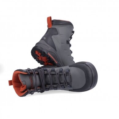 Bridbačiai Freestone wading boots gunmetal Simms 2023 2