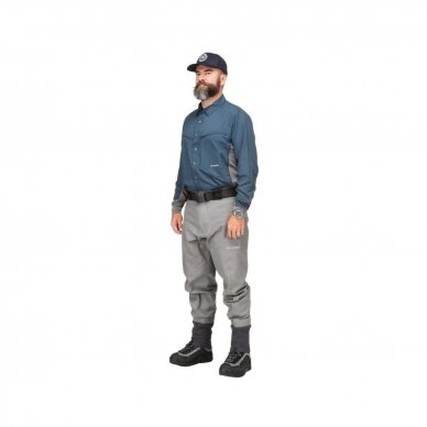 Bridkelnės-kelnės G3 Guide pants gunmetal Simms GORE-TEX® made in USA MS dydis išpardavimas 1