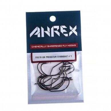 Ahrex Крючки PR378 GB Predator Swimbait 8-10 штук 2024 2