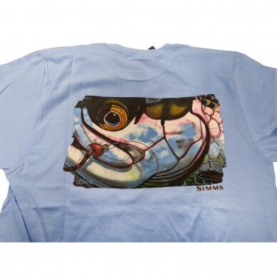 Футболка Deyoung artist Tarpon t-shirt Simms разпродажа 1