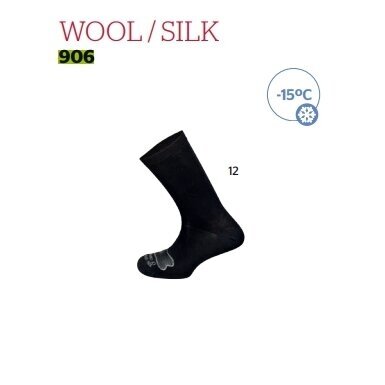 Носки с шeлком Mund Wool/silk 906 made in Spain -15C