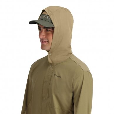 Marškiniai Intruder SolarFlex® hoody su kapišonu Simms M ir L dydžiai 5