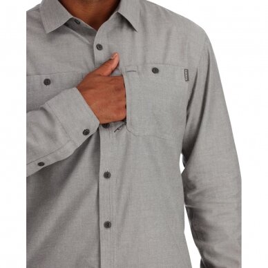 Cutbank Chambray Shirt Simms  4