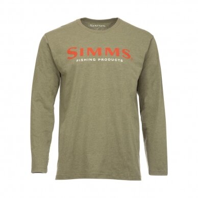 Simms Logo Shirt long sleeves 4