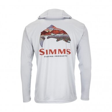 Marškinėliai Tech Tee Artist hoody su kapišonu Simms 2