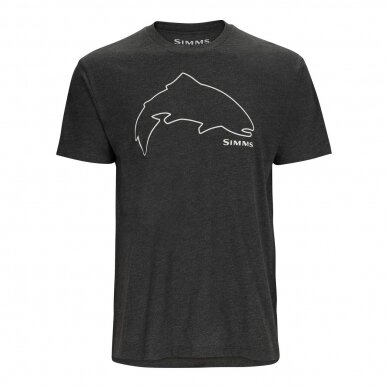 T-shirt Trout Outline Simms 2024 2